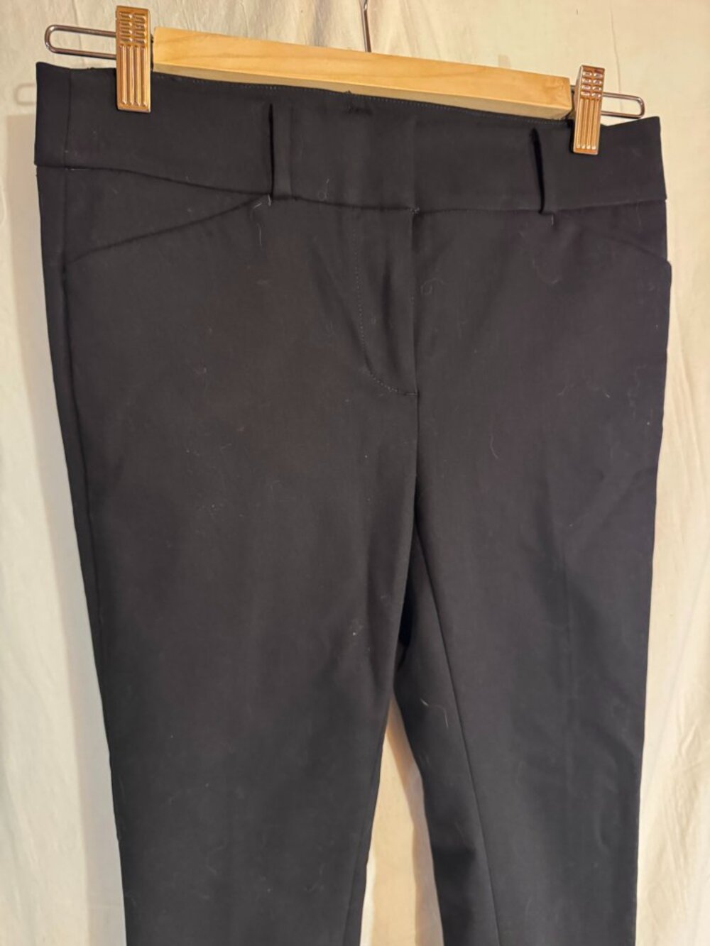 Loft size 00P NWT black slacks - Picture 2 of 5